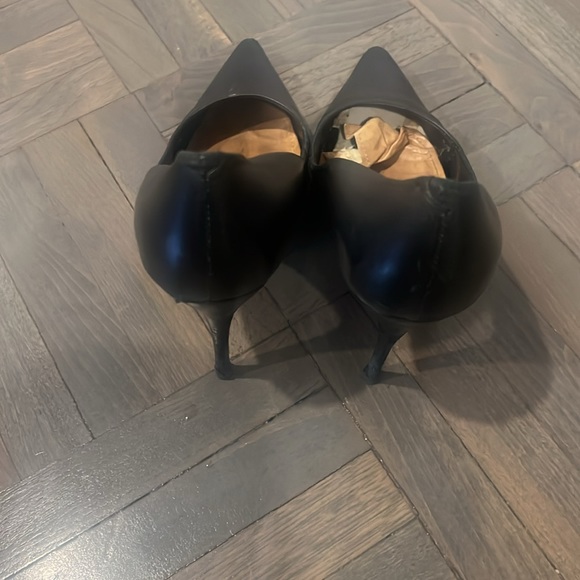 Schutz Black Leather Stiletto Pumps - Picture 4 of 15